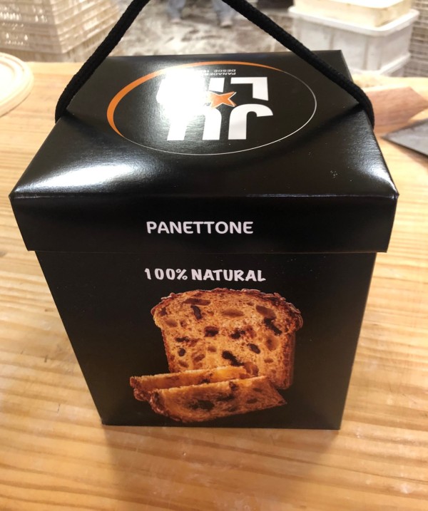 Panettone 100% natural de 3 Chocolates  ,  550 gr aprox